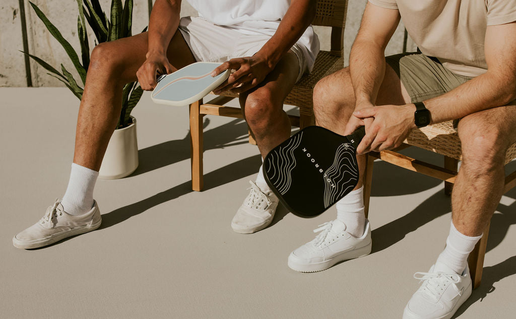 Holbrook Pickleball paddle with a carbon fiber face