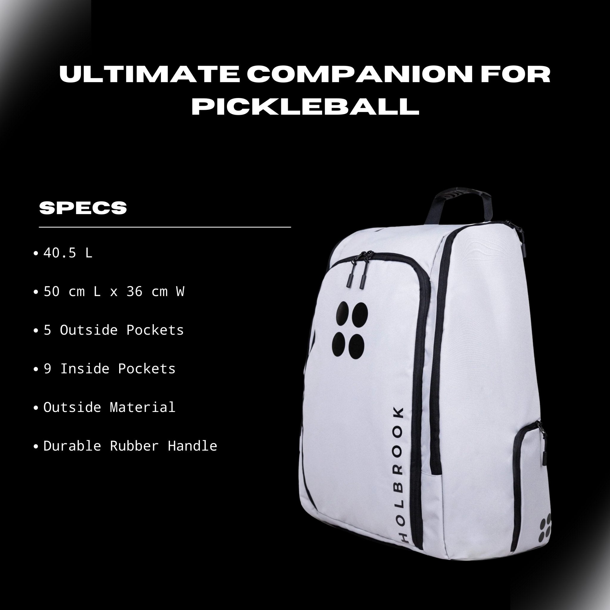 Podium Pickleball Bag - Holbrook Pickleball