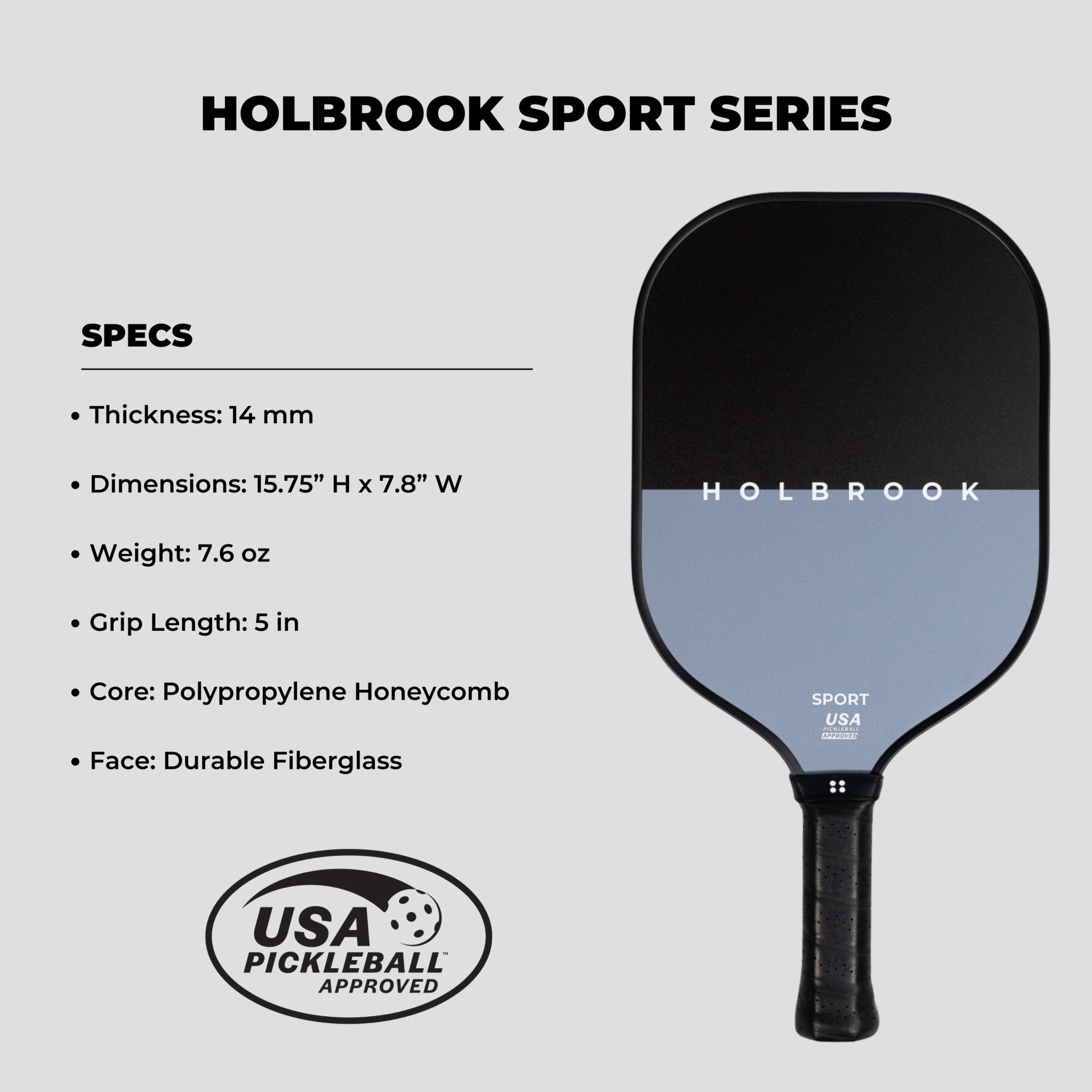 Sport - Midnight - Holbrook Pickleball